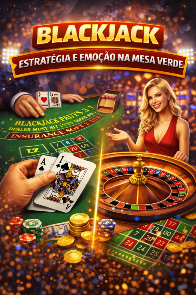 Blackjack — Estratégia e Emoção na Mesa Verde